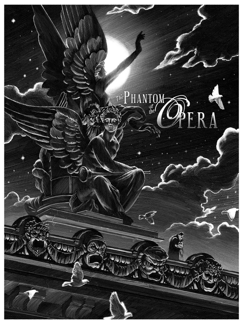 Illustration for article titled The Phantom of the Opera Terrifies In this Menacing New Poster